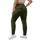 thumbnail image 1 of Pantalones de yoga para mujer con cintura ancha y pernera acampanada - Nailon/spandex, S-XXL, cintura alta, color liso, ropa deportiva, 1 of 6