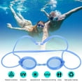 thumbnail image 1 of Gafas de Natación de Carreras ANGGREK Antivaho con Banda para la Cabeza Adulto, 1 of 8