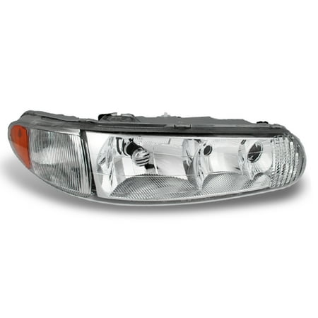 Buick Regal Headlight Replacement - Fit 1997-2005 Buick Century Regal Passenger Side Headlight Lamp Replacement