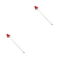 thumbnail image 1 of Justharion Stirrer Stirring Rod Silicone Long Handle Bar Tool Restaurant Cafe Watermelon 2Set, 1 of 6