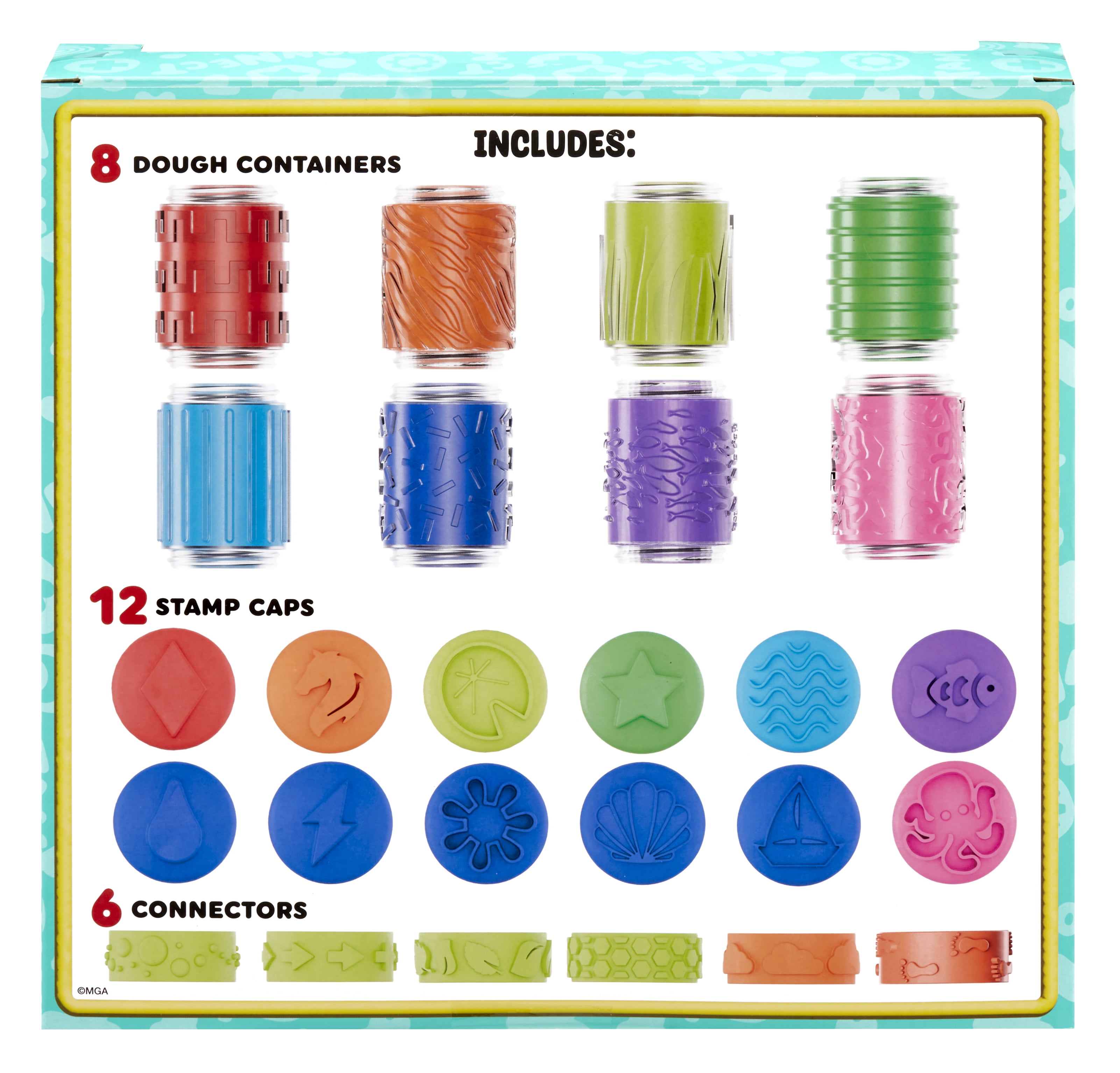 Wonder Factory Never Dry Dough Mega Box Set – Never Dries Out, Gluten Free, and Smells Great