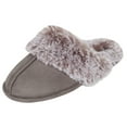 thumbnail image 4 of Jessica Simpson Girl's Plush Slip on House Slippers With Memory Foam, 4 of 9