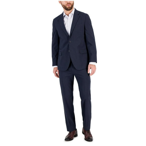 Nautica Veste Blazer Moderne pour Hommes, Bleu, 40 Régulier