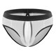 thumbnail image 4 of Men s sexy underwear with open back mesh translucent breathable elasticated briefs, 4 of 5