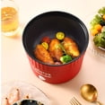thumbnail image 4 of HIBIBUD 2026 New Mini Electric Rice Cooker Hot Pot Portable Ramen Pot for Steaming Stir-Frying Porridge and Soup Multi-Cooker Appliance, 4 of 6
