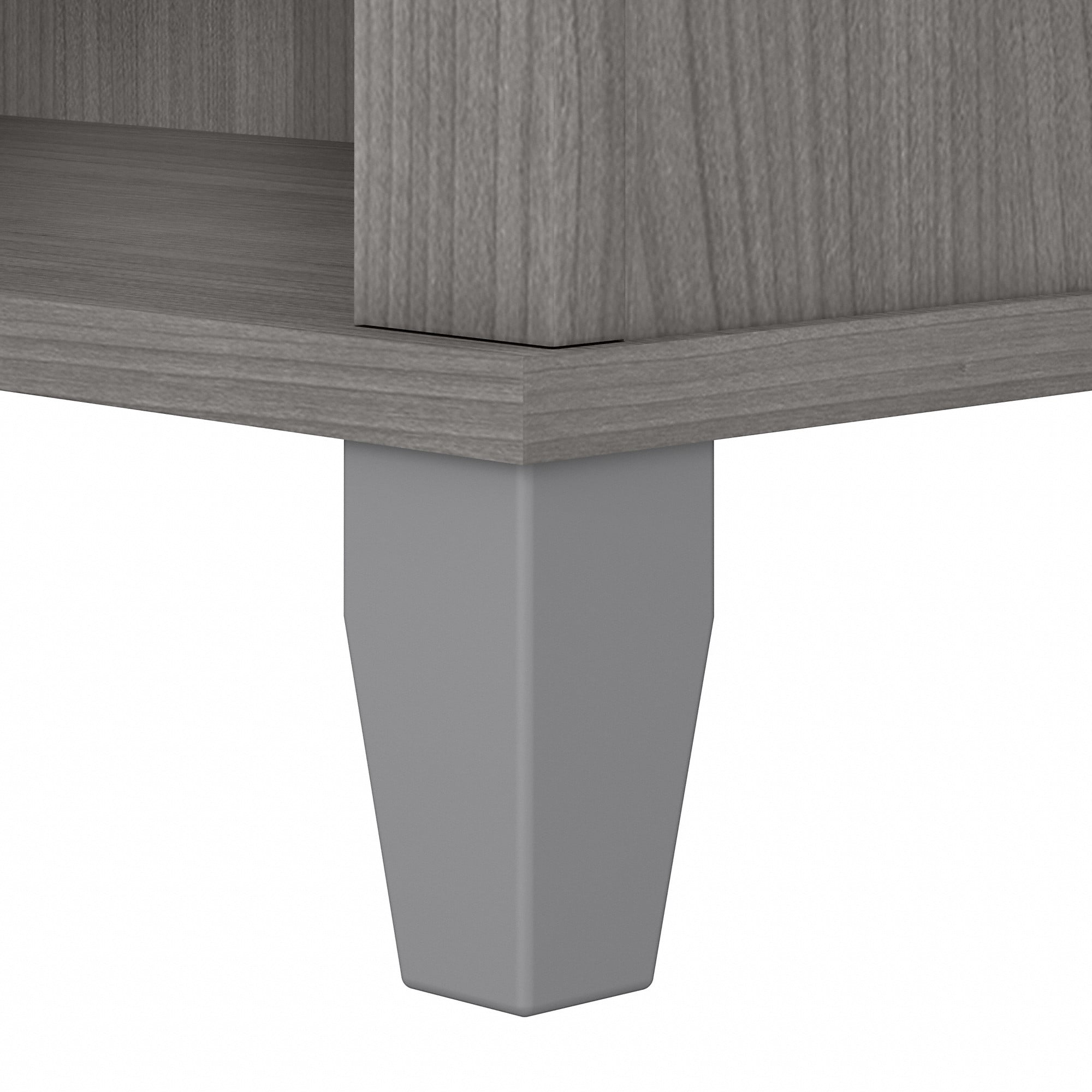 Bush Furniture Somerset Tall 5 Shelf Bookcase, Platinum Gray