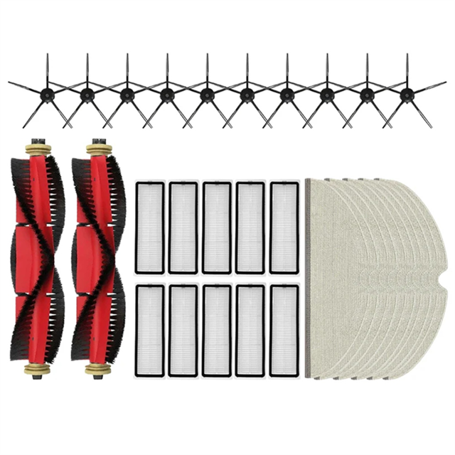 Para S5 Max S6 S6 Maxv Kit de Repuesto de Aspiradora Cepillo Giratorio Filtro HEPA Accesorios de Paño de Fregona