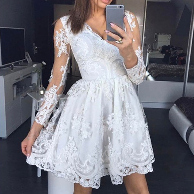 walmart long white dress