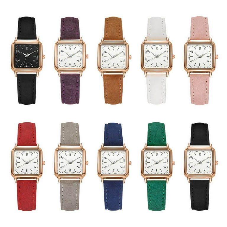 ZHAGHMIN Rose Gold Watches Fashion Sport Ms. Stainless Steel Case Belt Band Quartz Analog Wrist Watch Mens Watches Watch For Men Mens Watchband