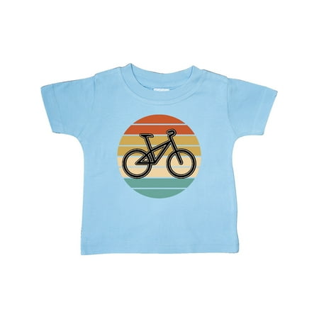 

Inktastic Bicycle Vintage Cyclist Sunset Gift Baby Boy or Baby Girl T-Shirt