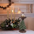 thumbnail image 4 of Christmas Tree Candlestick Base, Resin Ornament Stand, Delicate Design, for Holiday Decor, Creates Warm Ambiance, Light-up Feature, Elegant Resin Material, for Home Use, Seasonal Accent, Ihhxbz, 4 of 7