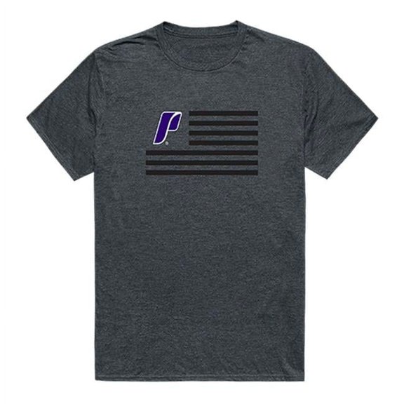 University of Portland Flag T-Shirt, Heather Charcoal - Medium