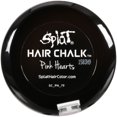 thumbnail image 3 of Splat Temporary Pink Heart Hair Chalk Color Highlights, 3 of 6