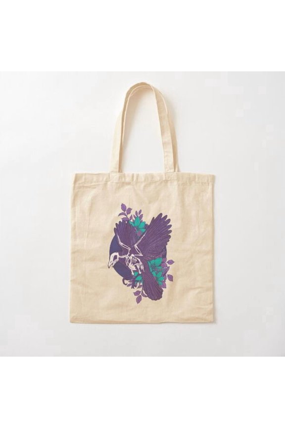 Crow Canvas Tote Bags, Reusable Shopping Bag