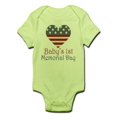 thumbnail image 1 of CafePress - Baby's 1St Memorial Day Infant Bodysuit - Baby Light Bodysuit, 1 of 1