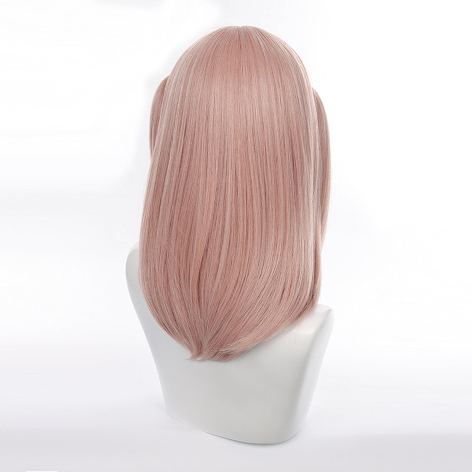 Jinnhelun Long Blonde Pink Wigs with Bangs Marin Kitagawa Cosplay Long  Straight Hair Wig for Girls Women Anime Halloween Party Costume