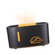 thumbnail image 5 of Humidificador de aire Flame con tanque de agua de 160 ml, difusor silencioso de 2 modos, humidificador de aire de niebla. Negro, 5 of 9