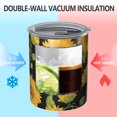 thumbnail image 2 of 12oz Coffee Tumblers Sunflower Stainless Steel Vacuum Insulated Travel Tumbler Coffee Cups Mug with Lid and Straw with Cleaning Brush for Cold & Hot Drinks, 2 of 5
