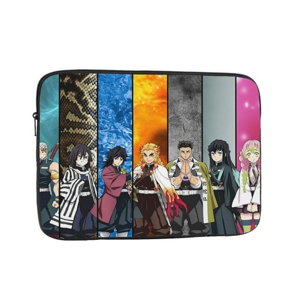 Demon Slayer Laptop Sleeve Case Shockproof Portable Laptop Inner Bag Protective Notebook Case 10 Inch