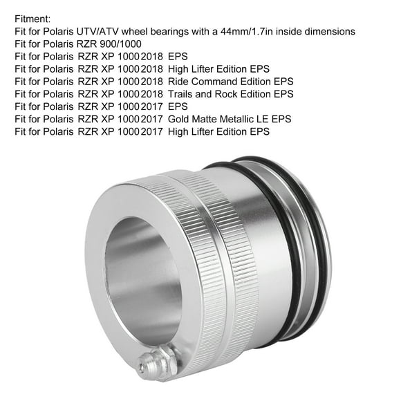Bearing Greaser For , Wheel Bearing Greaser Grease Tool, 44mm UTV ATV Parts Bearing Grease Tool Adapter Fit For  RZR 900/1000