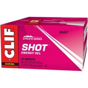 CLIF SHOT RAZZ ENERGY GEL 1.2 OZ x 24