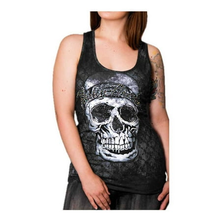 - Harley-Davidson Women's Man-Eater Embellished Premium Sleeveless Tank, Black, Harley Davidson