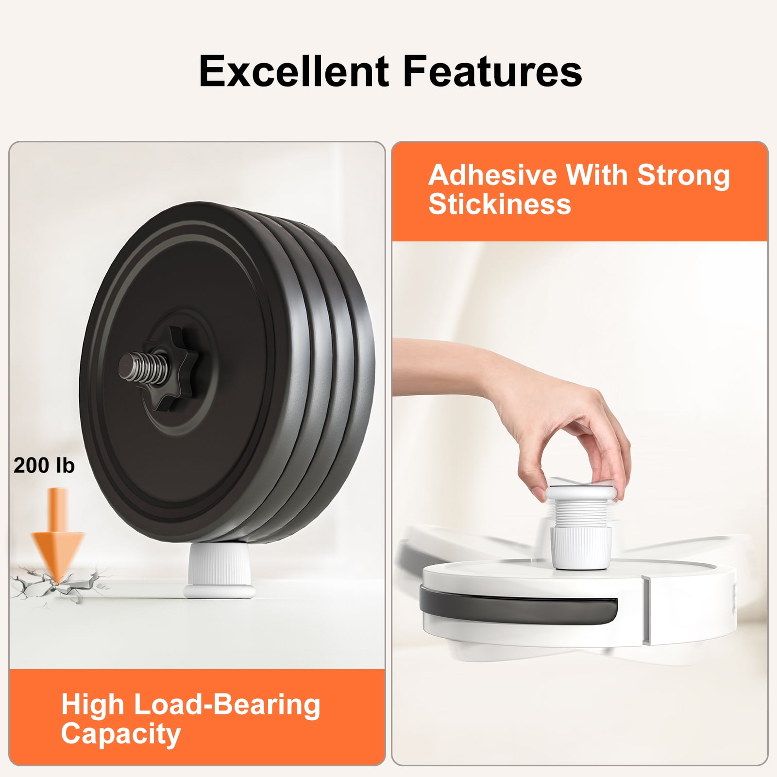 Buy OATSBASF Furniture Risers,2.6Adjustable Bed Riser,Headboard Stopper