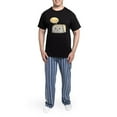 thumbnail image 5 of CafePress - Kawaii Tofu Asking People To L Men's Dark Pajamas - Men's Dark Loose Fit Cotton Pajama Set, 5 of 7