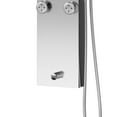 thumbnail image 4 of Monterey 8-in Rain Showerhead ShowerSpa with 6-Body Jets Handshower and Tub Spout Brushed Stainless Steel 1.8 GPM, 4 of 5