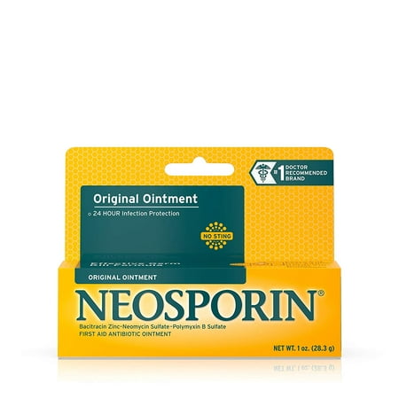 Original Antibiotic Ointment, 24-Hour Infection Prevention for Minor Wound, 1 oz Neosporin - 1