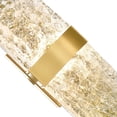 thumbnail image 2 of CWI Lighting Collection Lave Finition Laiton Lampe Murale LED Intégrée Intérieur, 2 of 3