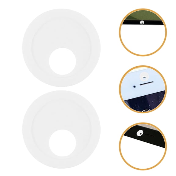 OUNONA 9 Pcs Cover Privacy Sticker White