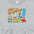 thumbnail image 4 of Inktastic It's My Birthday Circus Train 1st Birthday Girls Baby Dress, 4 of 5