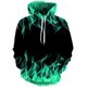 thumbnail image 1 of Xishao Sudadera con Capucha De Llama Colorida para Hombre Y Mujer, Abrigo con Capucha 3D, Chaqueta Divertida Negra, Otoño E Invierno CBW-13 M CBW-13 M Xishao ropa, 1 of 2