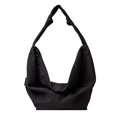 thumbnail image 1 of LinYooLi Simple Large Capacity Package For Women Waterproof Nylon Solid Black Shoulder Bags Korea Style Minimalist style Cloty Hobos New, 1 of 6