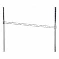thumbnail image 2 of Nexel AHR36C Nexel Chrome Hanging Rail 36"W, Silver, 100 Lbs Capacity, 2 of 5