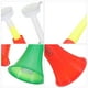 thumbnail image 2 of KAKOWELY 2 piezas de trompeta de fútbol, juguete para hacer ruido, bocina de fútbol, juguete telescópico para animar, accesorio para fiesta, 2 of 5