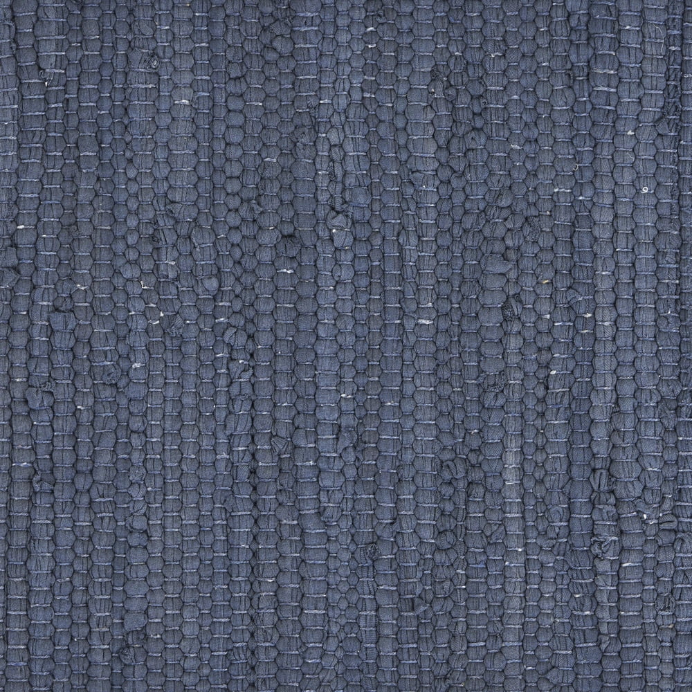Ox Bay Zest Set of 4 Cotton Placemats, Indigo Solid