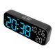 thumbnail image 1 of Despertador Electrónico, Reloj Digital, Control De Voz, Reloj De Alarma LED De Cuenta Regresiva Con Pantalla De Temperatura, Funciones Múltiples, Dos Juegos De Diseño De Reloj, 1 of 7