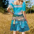 thumbnail image 3 of Saint Tropez View Vestido de manga corta Ropa femenina ropa para mujer vestidos para mujer, 3 of 6