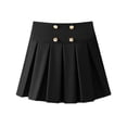 thumbnail image 5 of Tiijoy Girls School Uniform Long Sleeve White Shirt Pleated Skirt Outfit Set, Sizes 3-18, 5 of 8