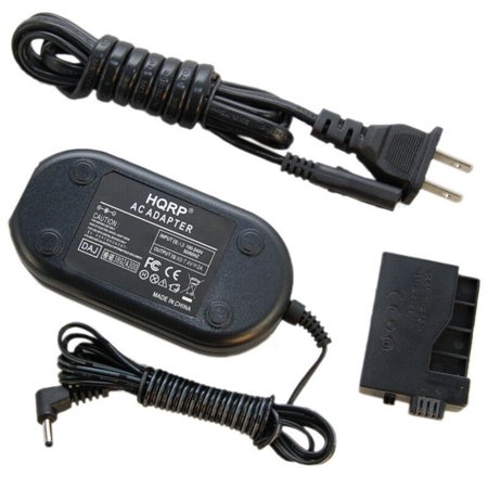 HQRP Kit AC Power Adapter for Canon ACK-E5 / ACKE5  EOS Rebel T1i  Rebel XSi  Rebel XS Digital SLR Camera + Euro Plug Adapter
