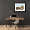 thumbnail image 4 of Victor Huguet 24x20 Black Modern Framed Museum Art Print Titled - At the Wadi, 4 of 5