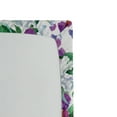 thumbnail image 3 of Ambesonne Floral Boho Fitted Sheet, Exotics Botany Pattern, Queen Size, Purple Forest Green White, 3 of 5
