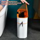 thumbnail image 4 of Sensor de movimiento La basura de gran capacidad puede recargable toque automático menos resistente a la basura de la basura de la basura del dormitorio del dormitorio Inevent HA060800-00B, 4 of 7