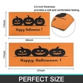 thumbnail image 7 of Halloween Kitchen Rugs Sets Of 2 Halloween Bat Spider Web Kitchen Mats for Door Bath Non Skid Sink Mats Decorations for Home Dining Room (17x47in+30x17in), 7 of 7