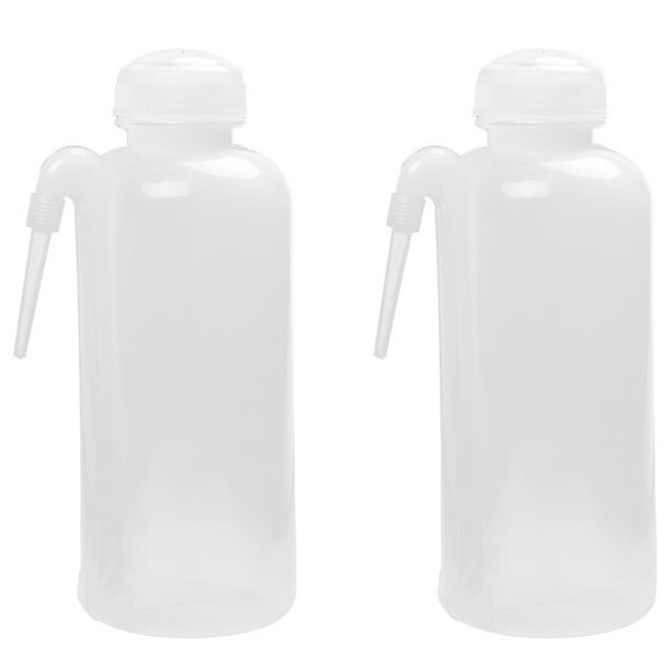 2X 500 Ml Botella de Lavado de Plastico