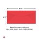 thumbnail image 5 of Sobres con estampado superfino en forma de cohete rojo #10, 4,12 x 9,52 unidades, 50 unidades, 5 of 5