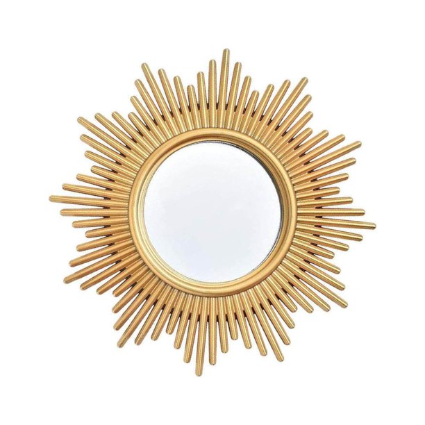 Nordic Wall Mirror Gold Frame Small Mirrors Wall Hanging bathroom ...