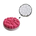 thumbnail image 4 of Pineapple Mold Cake 6-Inch Silicone Heart-Shaped Silicone Cake Large-Size Chocolate Cake Mould, 4 of 9